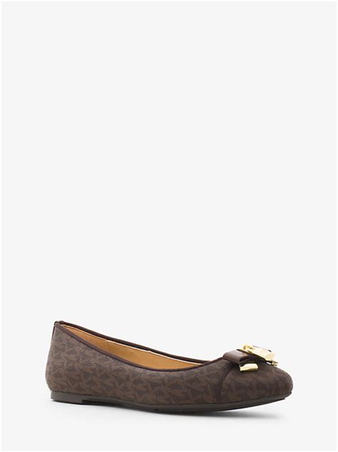 alice michael kors|Alice Logo Ballet Flat .